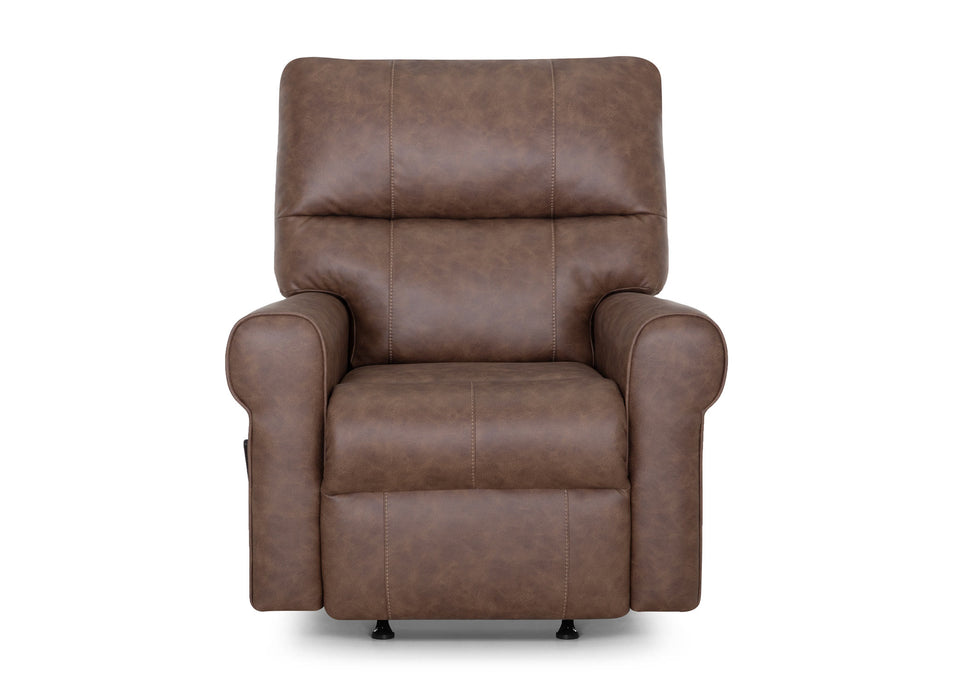 Franklin Furniture - 832 Langston Power Rocker Recliner w/ Integrated USB Port in Duvall Vintage Brown - 5525-BJ