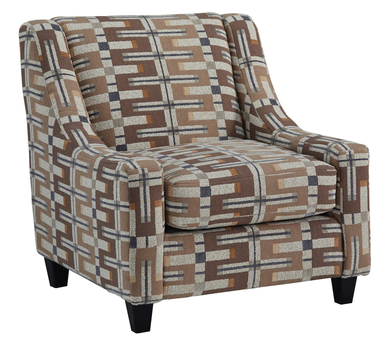 Southern Home Furnishings - Jango Accent Chair in Multi - 552 Jango Fossil-MTO - GreatFurnitureDeal
