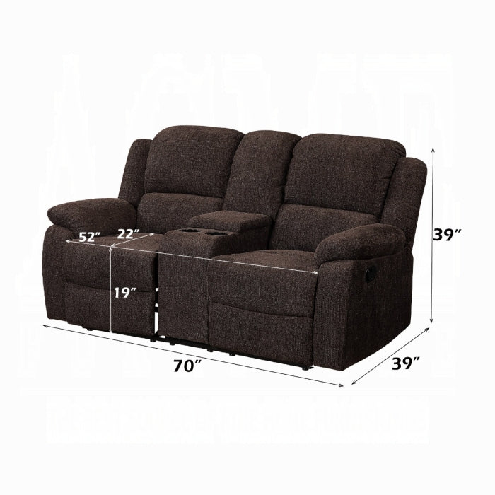 Acme Furniture - Madden Motion Loveseat W/Console - 55446 - GreatFurnitureDeal