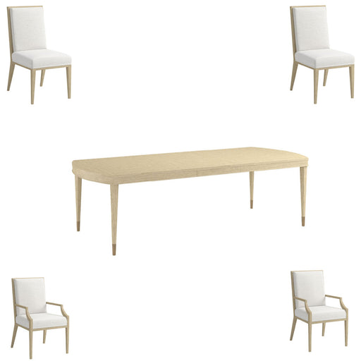 ART Furniture - Eave 5 Piece Rectangular Dining Table Set in Sundrenched Oak - 436222-1825-5SET - GreatFurnitureDeal