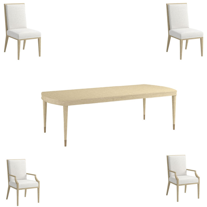 ART Furniture - Eave 5 Piece Rectangular Dining Table Set in Sundrenched Oak - 436222-1825-5SET - GreatFurnitureDeal