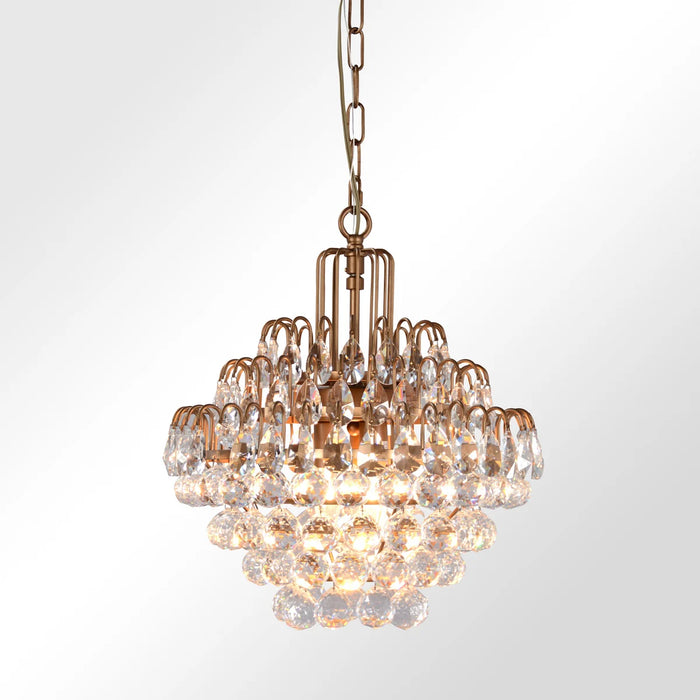 Classic Home Furniture - Grace Crystal Chandelier Medium - 56003628