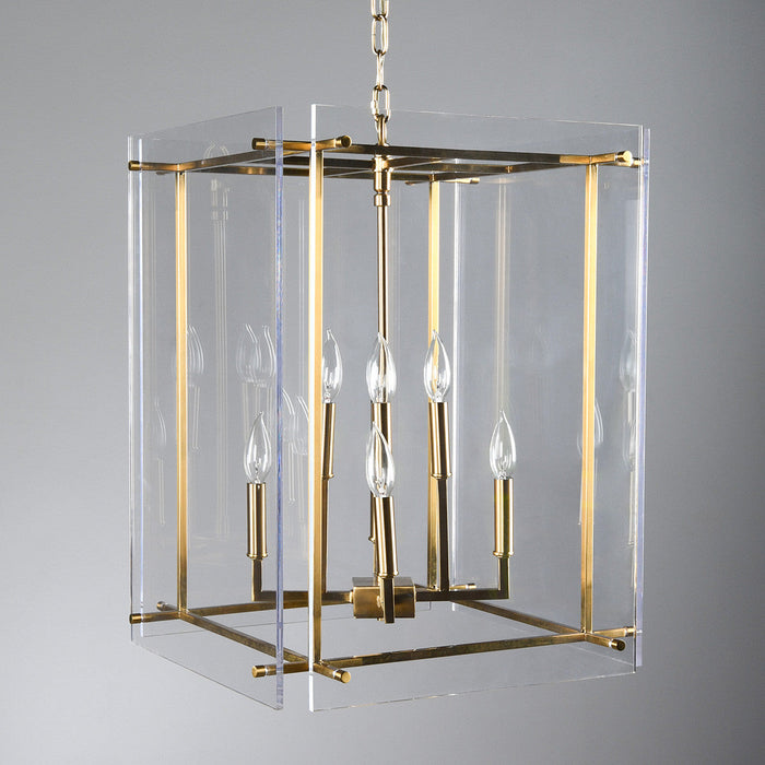 Classic Home - Kiran Chandelier Gold - 56004182 - GreatFurnitureDeal