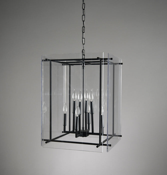 Classic Home - Kiran Chandelier Black - 56004183 - GreatFurnitureDeal