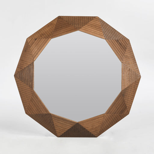 Classic Home - Santa Barbara Round Mirror - 56004217 - GreatFurnitureDeal