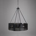 Classic Home - Genesis Chandelier Black - 56004222 - GreatFurnitureDeal