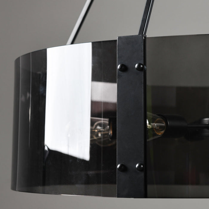 Classic Home - Genesis Chandelier Black - 56004222 - GreatFurnitureDeal