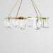 Classic Home - Gina Chandelier Gold - 56004233 - GreatFurnitureDeal