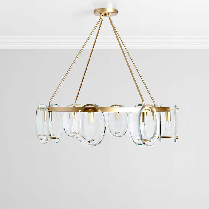 Classic Home - Gina Chandelier Gold - 56004233 - GreatFurnitureDeal