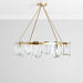 Classic Home - Gina Chandelier Gold - 56004233 - GreatFurnitureDeal