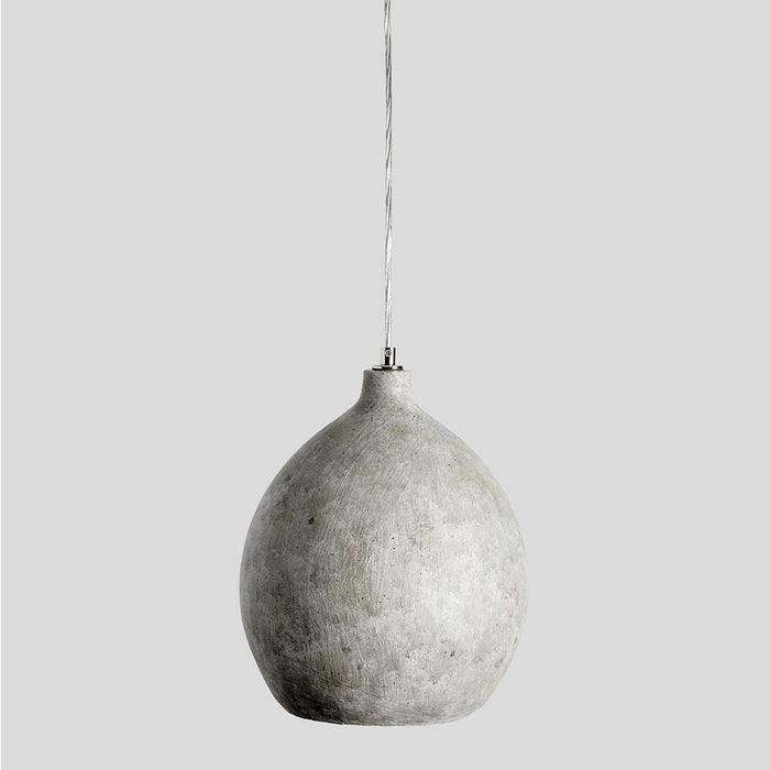 Classic Home - Teresa Concrete Pendant Deep Gray - 56004243 - GreatFurnitureDeal