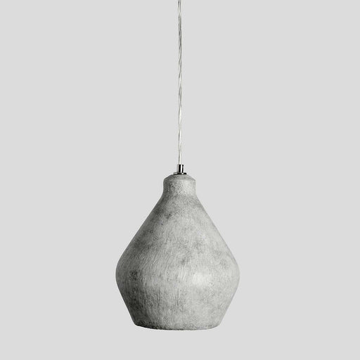 Classic Home - Jerry Concrete Pendant Light Gray - 56004244 - GreatFurnitureDeal