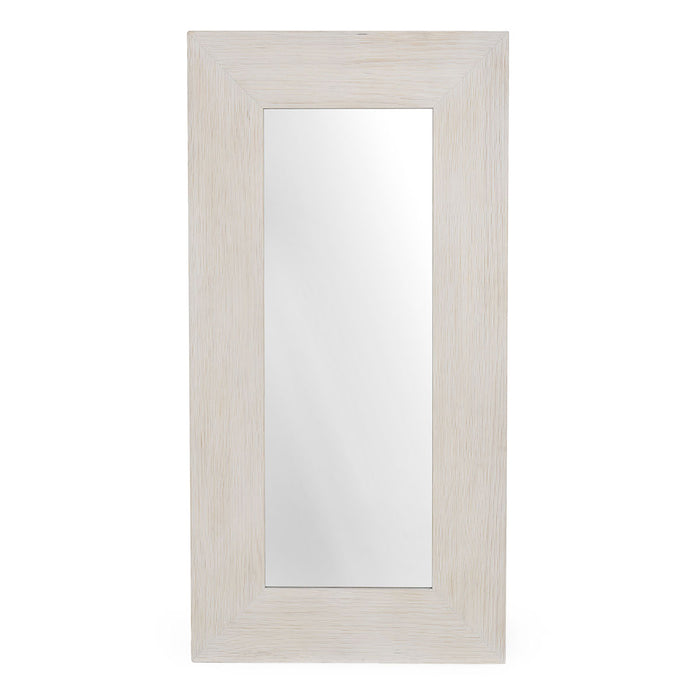 Classic Home Furniture - Claire Floor Mirror in White - 56004259