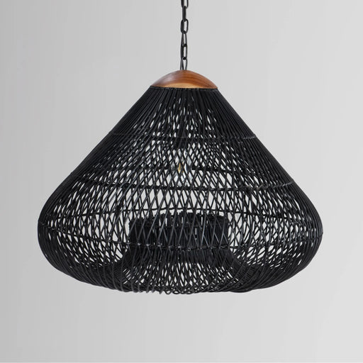 Classic Home - Lili Hanging Large Lamp in Black - 56005172 - GreatFurnitureDeal
