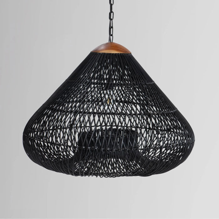 Classic Home - Lili Hanging Large Lamp in Black - 56005172