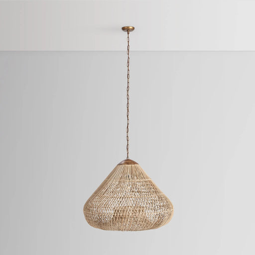 Classic Home - Lili Hanging Large Lamp in Natural - 56005174 - GreatFurnitureDeal