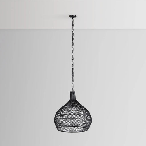 Classic Home - Dome Medium Pendant in Black - 56005177 - GreatFurnitureDeal