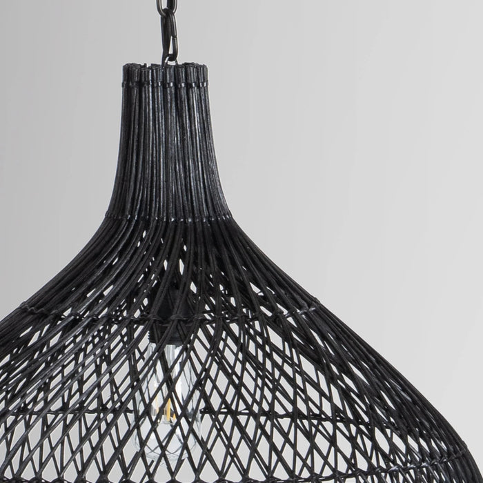 Classic Home - Dome Medium Pendant in Black - 56005177