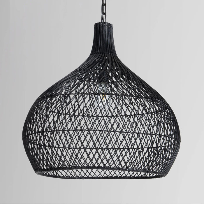 Classic Home - Dome Medium Pendant in Black - 56005177