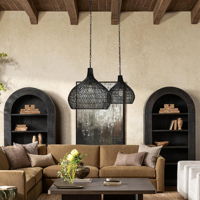 Classic Home - Dome Medium Pendant in Black - 56005177