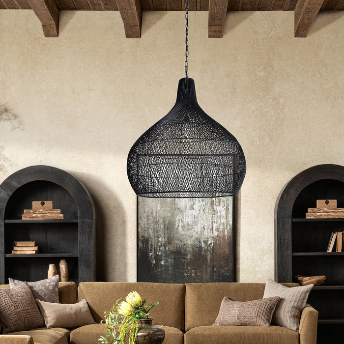 Classic Home - Dome Large Pendant in Black - 56005178
