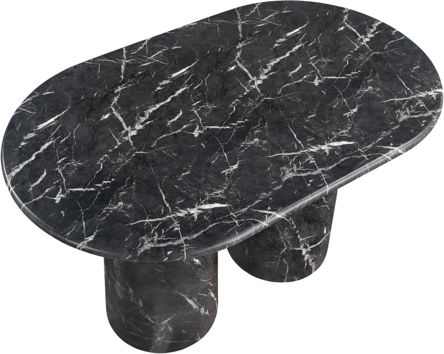 Meridian Furniture - Cosenza Concrete Indoor/Outdoor Counter Table - 787Black-T60 - GreatFurnitureDeal