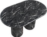 Meridian Furniture - Cosenza Concrete Indoor/Outdoor Counter Table - 787Black-T60 - GreatFurnitureDeal