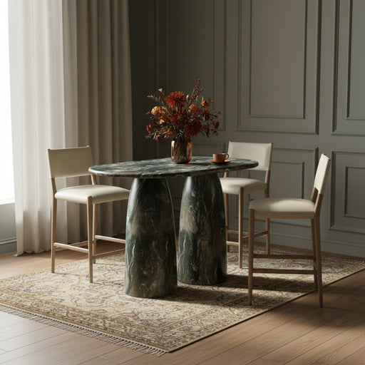 Meridian Furniture - Cosenza Concrete Indoor/Outdoor Counter Table - 787Green-T60 - GreatFurnitureDeal