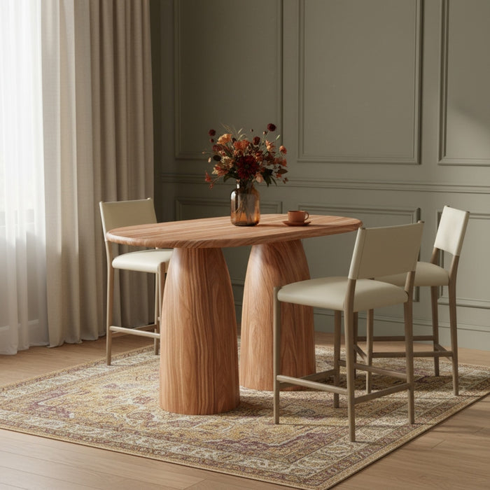 Meridian Furniture - Cosenza Concrete Indoor/Outdoor Counter Table - 787Natural-T60 - GreatFurnitureDeal