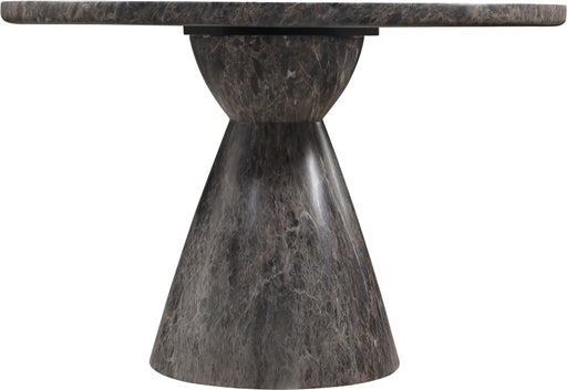Meridian Furniture - Aquino 43.5" Concrete Indoor/Outdoor Dining Table - 811Brown-T - GreatFurnitureDeal