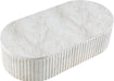 Meridian Furniture - Catania Concrete Indoor/Outdoor Coffee Table - 874White-CT - GreatFurnitureDeal