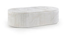 Meridian Furniture - Catania Concrete Indoor/Outdoor Coffee Table - 874White-CT - GreatFurnitureDeal