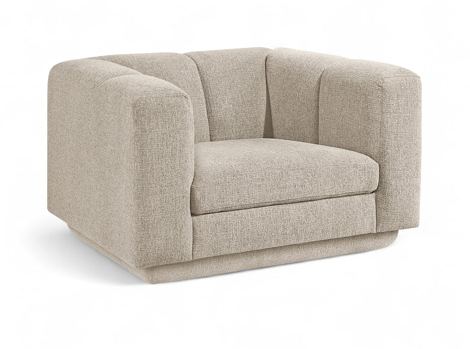 Meridian Furniture - Modari Fabric Upholstered Chair - 143Beige-C - GreatFurnitureDeal