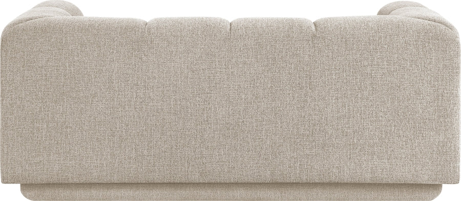 Meridian Furniture - Modari 70.25" Fabric Upholstered Loveseat - 143Beige-L - GreatFurnitureDeal