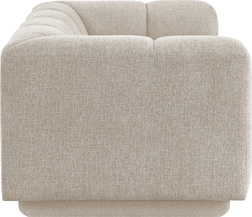 Meridian Furniture - Modari 70.25" Fabric Upholstered Loveseat - 143Beige-L - GreatFurnitureDeal