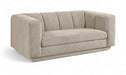 Meridian Furniture - Modari 70.25" Fabric Upholstered Loveseat - 143Beige-L - GreatFurnitureDeal