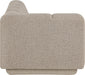 Meridian Furniture - Modari 76.75" Fabric Upholstered Sofa - 143Beige-LAS - GreatFurnitureDeal