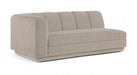 Meridian Furniture - Modari 76.75" Fabric Upholstered Sofa - 143Beige-LAS - GreatFurnitureDeal