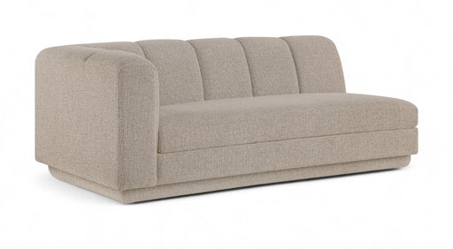 Meridian Furniture - Modari 76.75" Fabric Upholstered Sofa - 143Beige-LAS - GreatFurnitureDeal