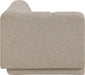 Meridian Furniture - Modari Fabric Upholstered Chaise Lounge - 143Beige-LC - GreatFurnitureDeal