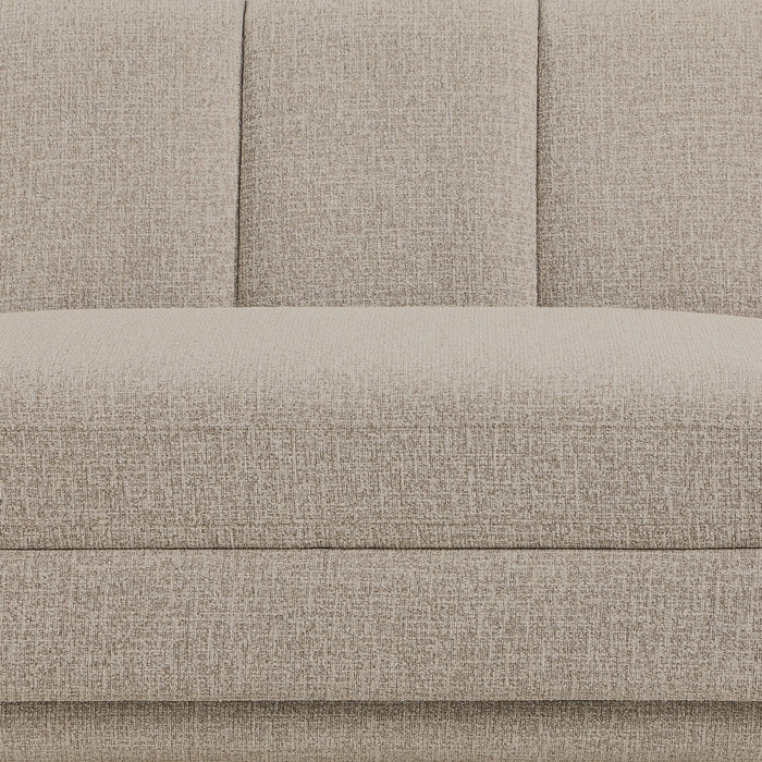 Meridian Furniture - Modari Fabric Upholstered Chaise Lounge - 143Beige-LC - GreatFurnitureDeal