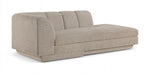 Meridian Furniture - Modari Fabric Upholstered Chaise Lounge - 143Beige-LC - GreatFurnitureDeal