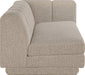 Meridian Furniture - Modari 76.75" Fabric Upholstered Sofa - 143Beige-RAS - GreatFurnitureDeal