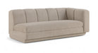 Meridian Furniture - Modari 76.75" Fabric Upholstered Sofa - 143Beige-RAS - GreatFurnitureDeal