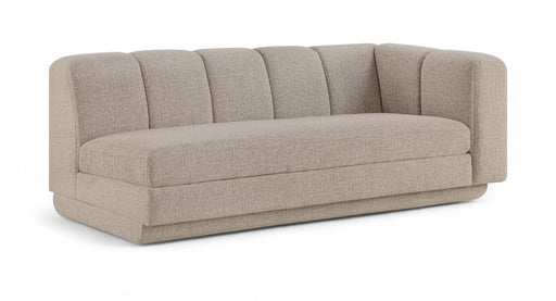 Meridian Furniture - Modari 76.75" Fabric Upholstered Sofa - 143Beige-RAS - GreatFurnitureDeal