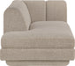 Meridian Furniture - Modari Fabric Upholstered Chaise Lounge - 143Beige-RC - GreatFurnitureDeal