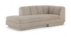 Meridian Furniture - Modari Fabric Upholstered Chaise Lounge - 143Beige-RC - GreatFurnitureDeal