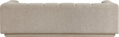 Meridian Furniture - Modari 95" Fabric Upholstered Sofa - 143Beige-S - GreatFurnitureDeal