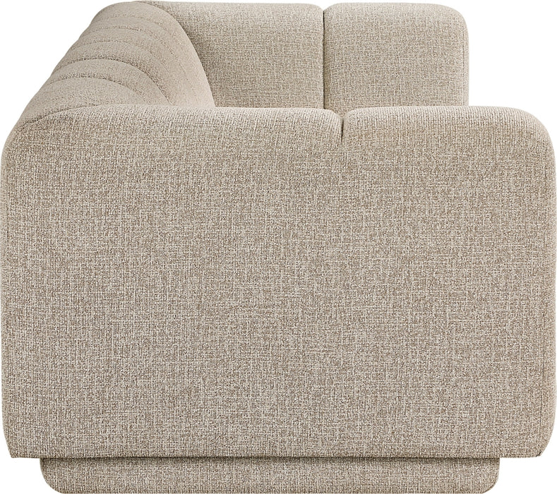 Meridian Furniture - Modari 95" Fabric Upholstered Sofa - 143Beige-S - GreatFurnitureDeal