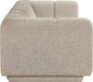 Meridian Furniture - Modari 95" Fabric Upholstered Sofa - 143Beige-S - GreatFurnitureDeal